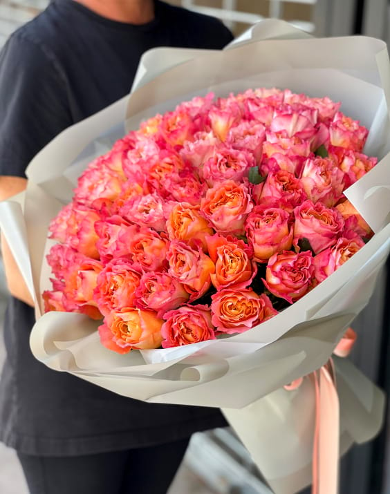 50 Spirit Roses Bouquet